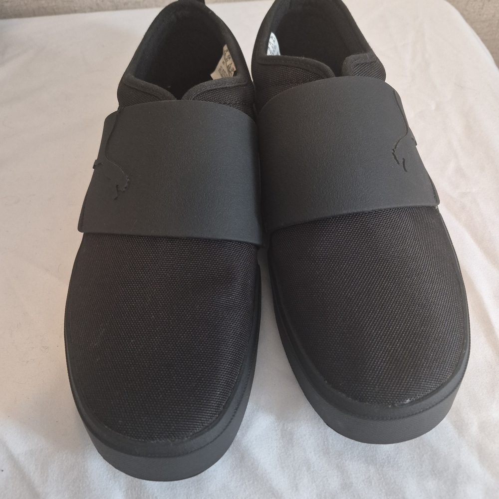 Puma Men's Black Slip-On Loafers